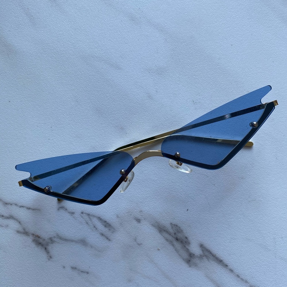 Blue Lens Sunglasses